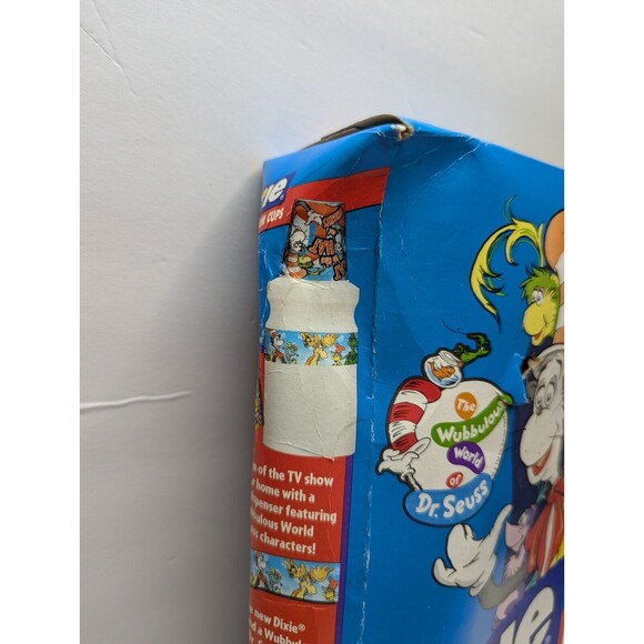 Dixie Dr. Seuss Bathroom 5 OZ 100 Cups 1997 Vintage Discontinued 90s Retro - Picture 4 of 16